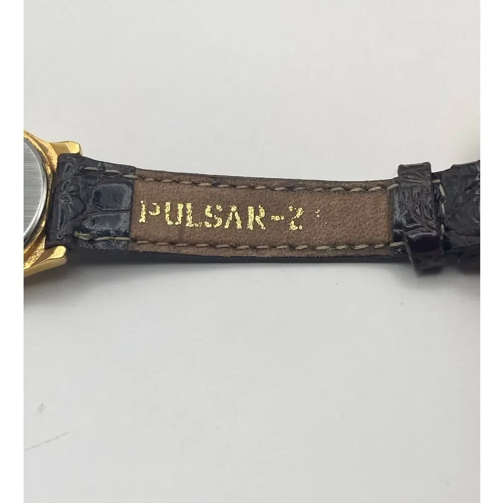VTG Pulsar Women's Watch 26mm - Fresh Battery - Adjustable Leather - Luminescent